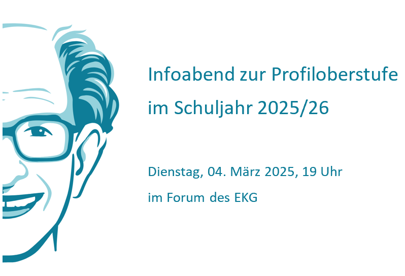 Ankündigung auf der Homepage