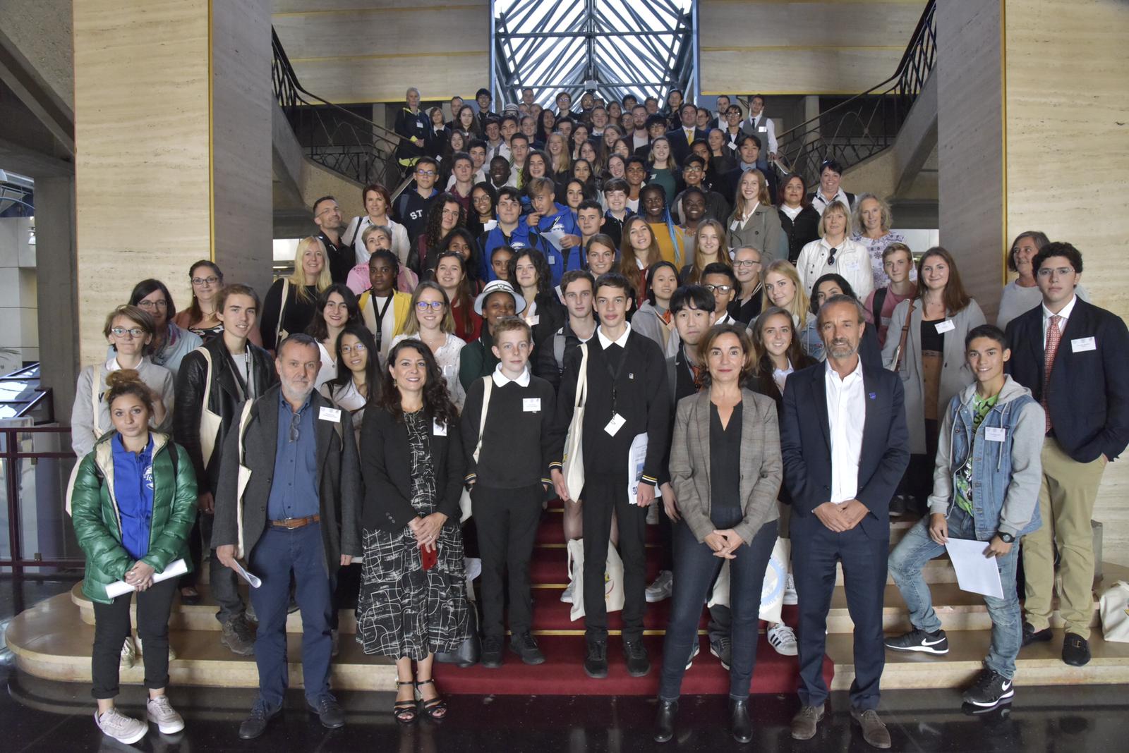 alle Delegationen im Rathaus