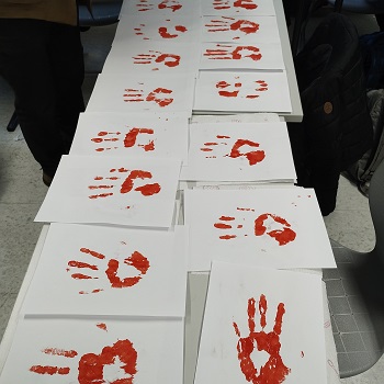 RedHandDay Haende klein